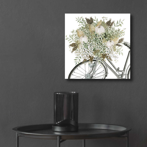 August Grove® Bountiful Basket On A Bike I On Plastic / Acrylic by